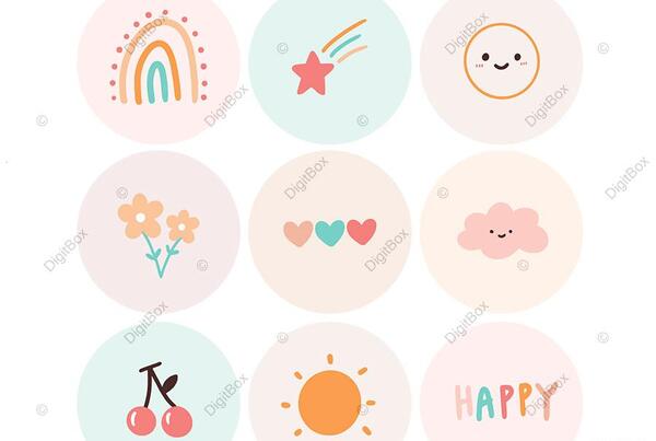 عکس هایلایت اینستا گل
