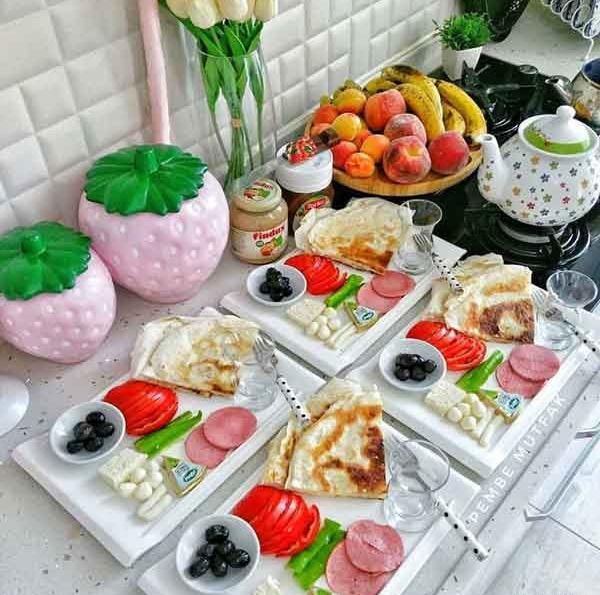 عکس صبحانه برای اینستاگرام