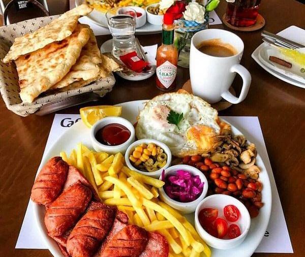 عکس صبحانه برای استوری اینستا