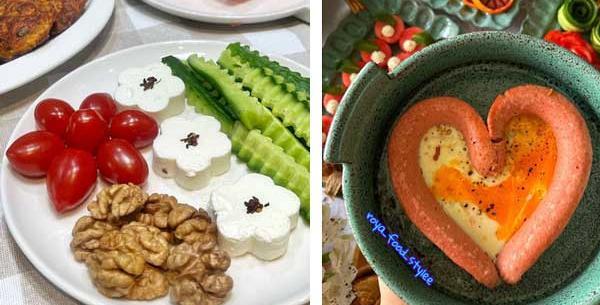 عکس صبحانه برای اینستا