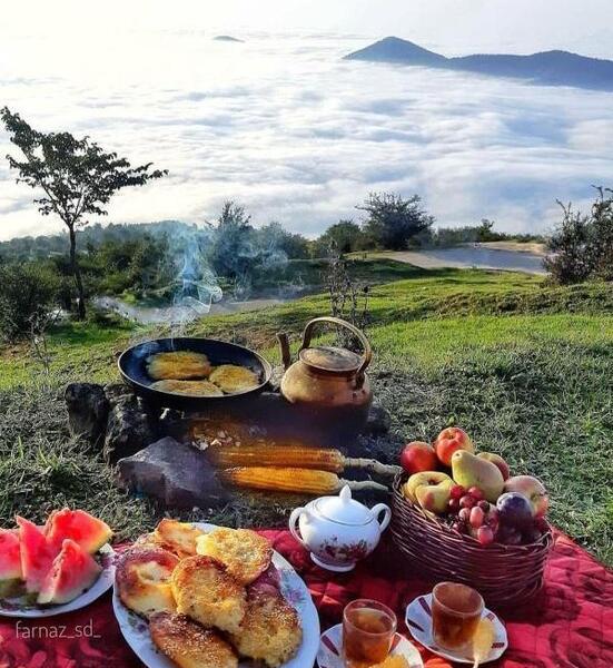 عکس صبحانه برای اینستا