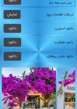اینستا دانلودر عکس فیلم استوری