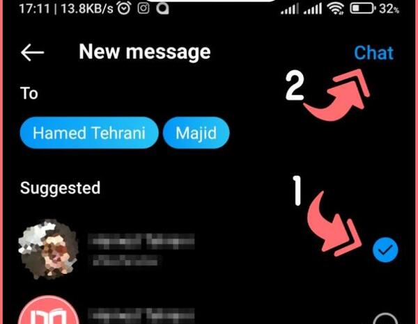 چگونه عکس صفحه چت اینستاگرام را عوض کنیم