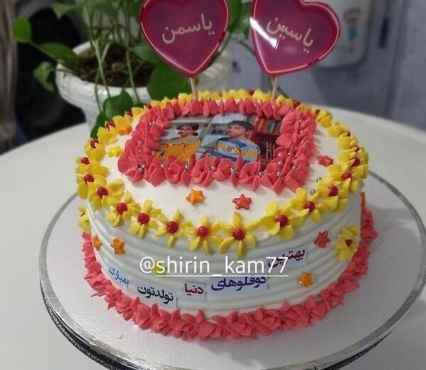 عکس کیک تولد اینستا