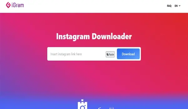 سایت دانلود فیلم عکس از اینستاگرام