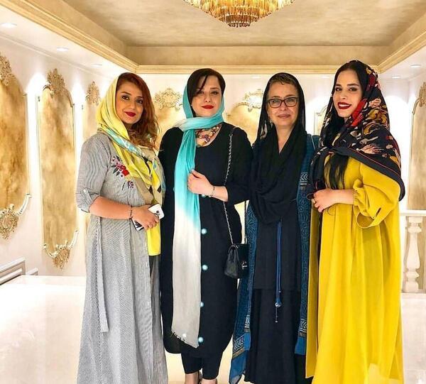 عکس جدید مهراوه و ملیکا شریفی نیا