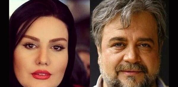 عکس جدید رز رضوی و همسرش