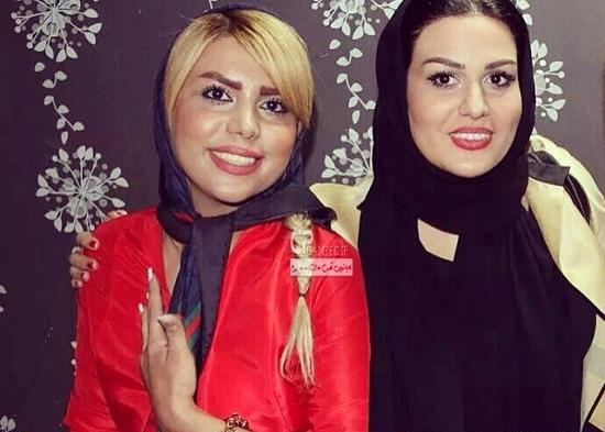 عکس جدید رز رضوی و همسرش