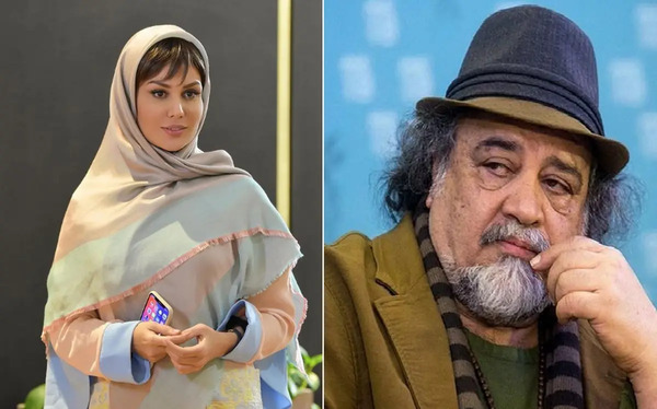 عکس جدید رز رضوی و همسرش