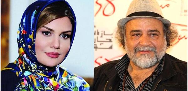 عکس جدید رز رضوی و همسرش