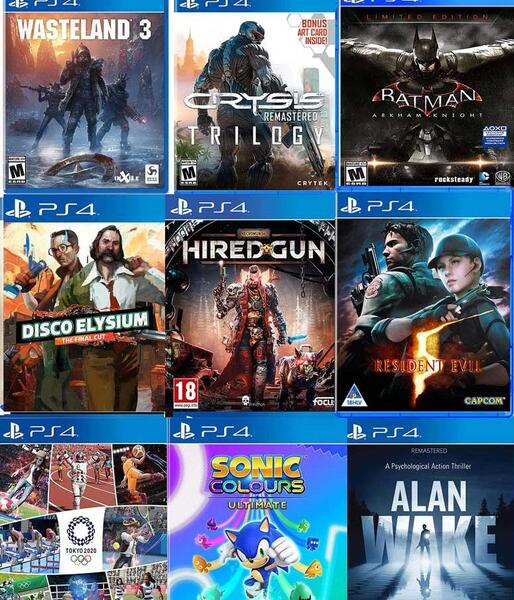عکس بازی های جدید ps4