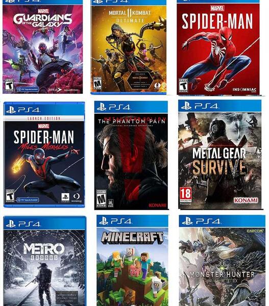عکس بازی های جدید ps4