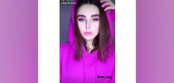 عکس جدید نیکا فلاحی با موهای بنفش