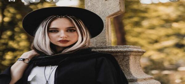 عکس جدید نیکا فلاحی با موهای بنفش