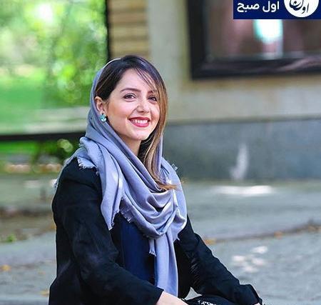 عکس جدید نازنین بیاتی و همسرش