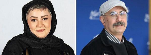 عکس جدید نعیمه نظام دوست و همسرش