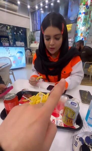 عکس جدید ویدا و ابراهام