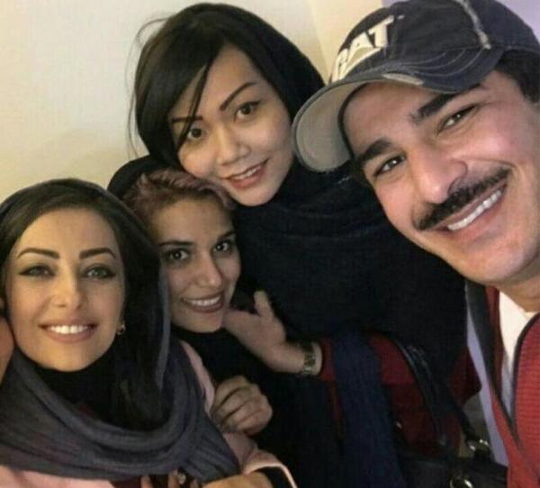 عکس جدید یوسف تیموری و همسرش
