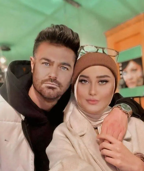 عکس جدید گلزار همسرش