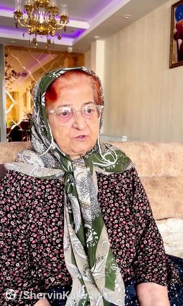 عکس جدید مادر عمو پورنگ