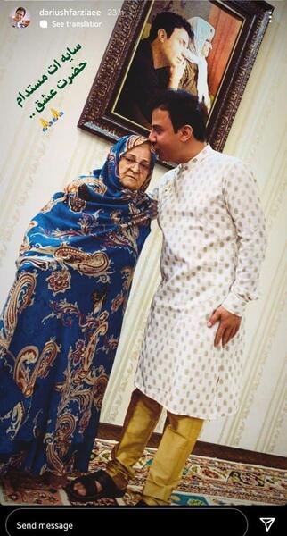 عکس جدید مادر عمو پورنگ
