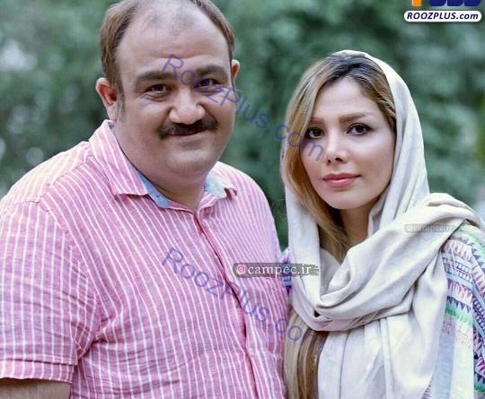 عکس جدید مهران غفوریان و همسرش