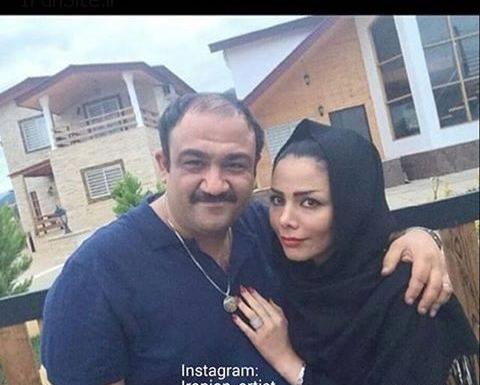 عکس جدید مهران غفوریان و همسرش