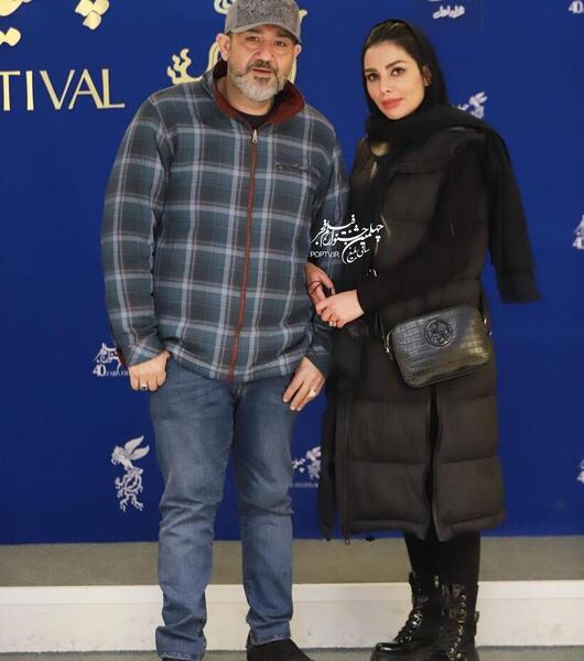 عکس جدید مهران غفوریان و همسرش