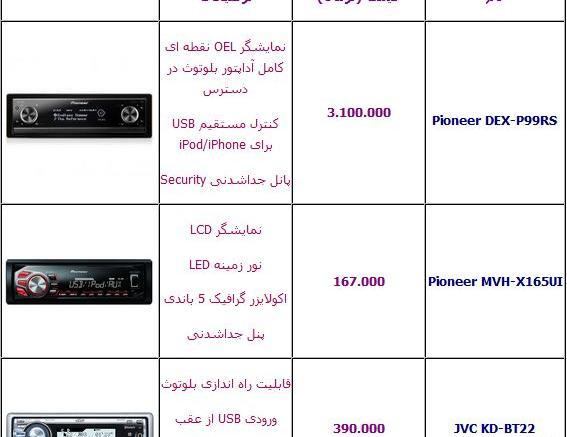 عکس ضبط پایونیر جدید