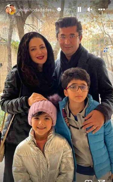 عکس جدید از فرزندان شیلا خداداد