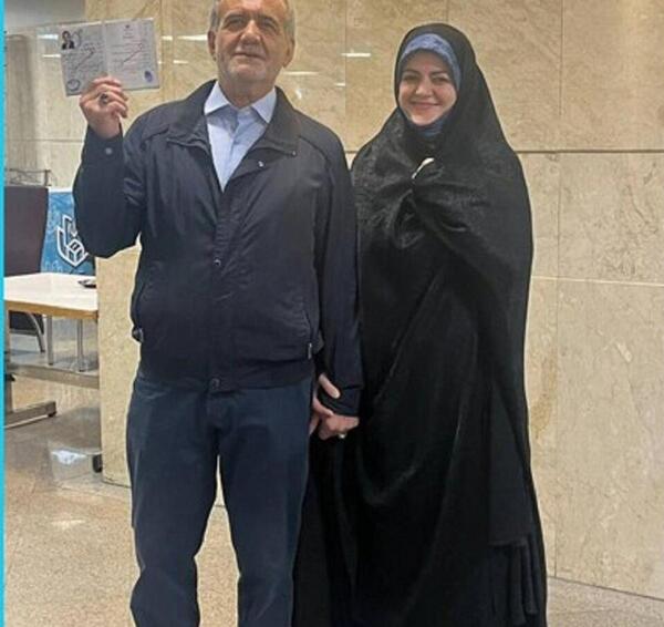 عکس جدید زهرا پزشکیان
