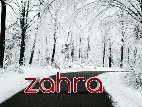 عکس زهرا جدید