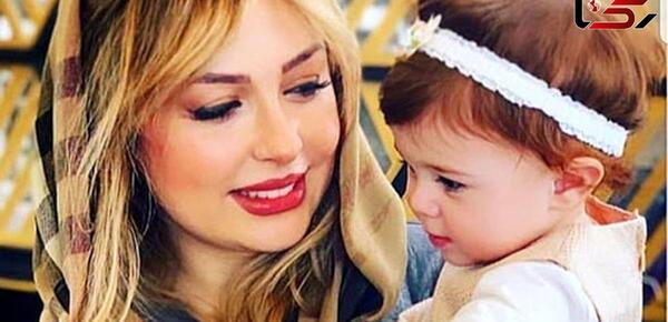 عکس جدید نیوشا ضیغمی و فرزندش