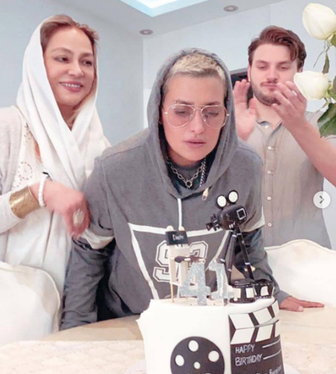 عکس جدید مادر دارا حیایی