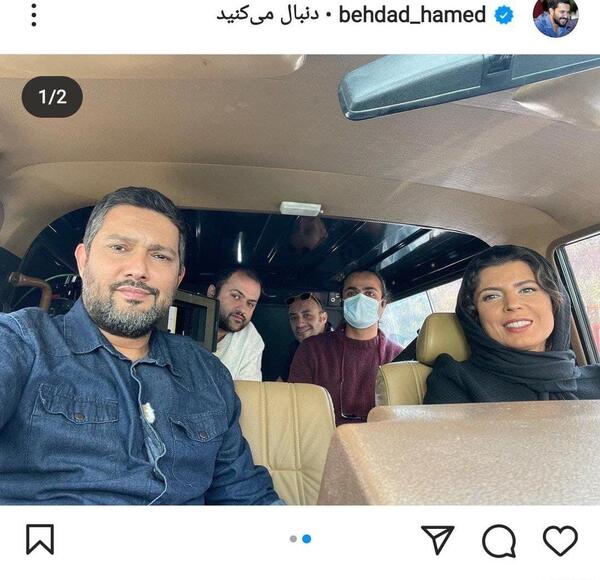 عکس جدید از حامد کمیلی