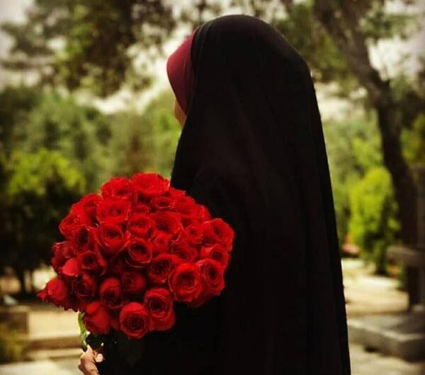 عکس جدید دختر چادری