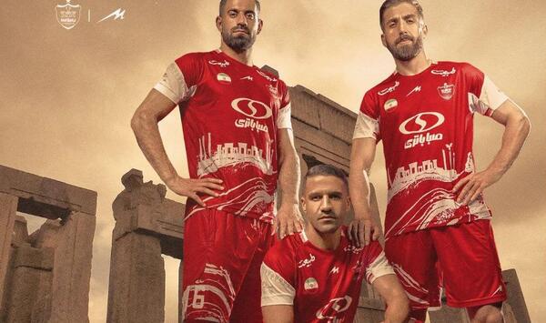 عکس لباس جدید تیم پرسپولیس