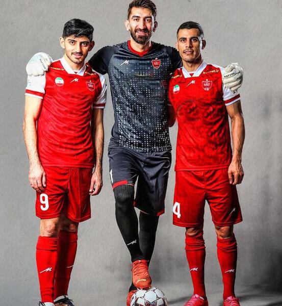 عکس لباس جدید تیم پرسپولیس