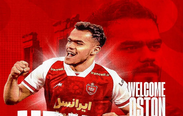 عکس مهاجم جدید پرسپولیس