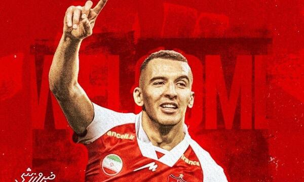 عکس مهاجم جدید پرسپولیس