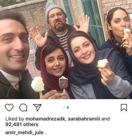 عکس جدید از بازیگران ایرانی