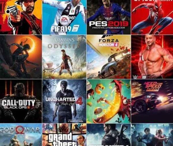 عکس تمام بازی های ps4