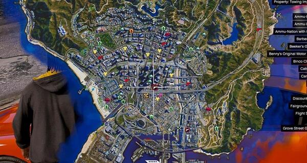 عکس های مخفی gta v