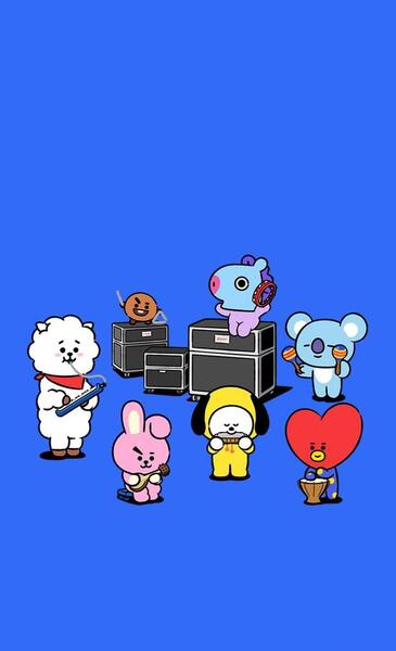 عکس های bt21 برای پروفایل