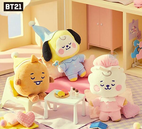 عکس عروسک های bt21