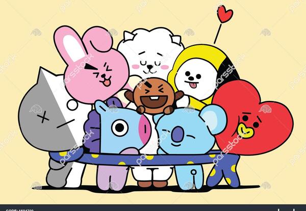عکس های کیوت bt21