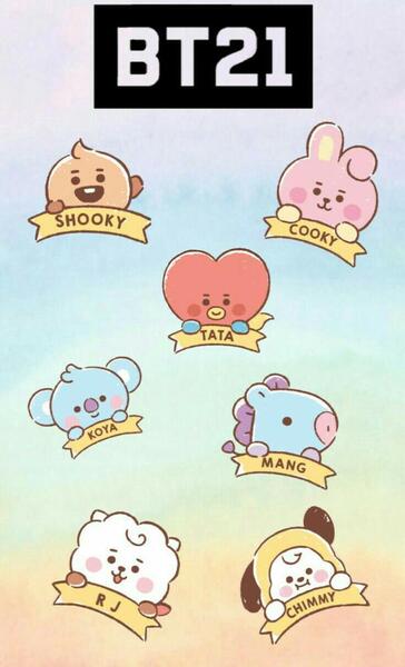 عکس های کیوت bt21