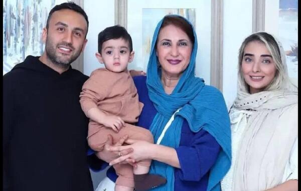 عکس بچه های فاطمه گودرزی