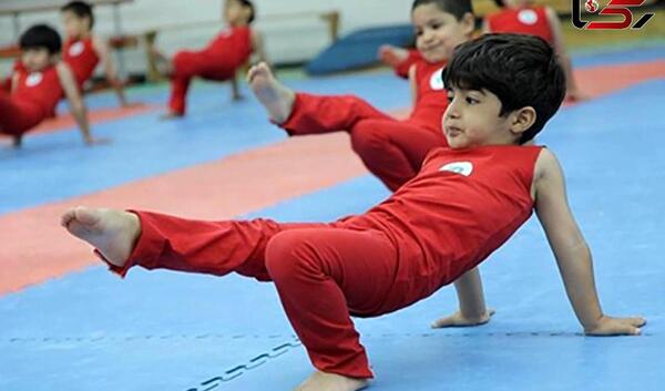 عکس بچه های ژیمناستیک