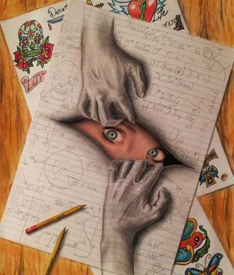 عکس نقاشی های چند بعدی